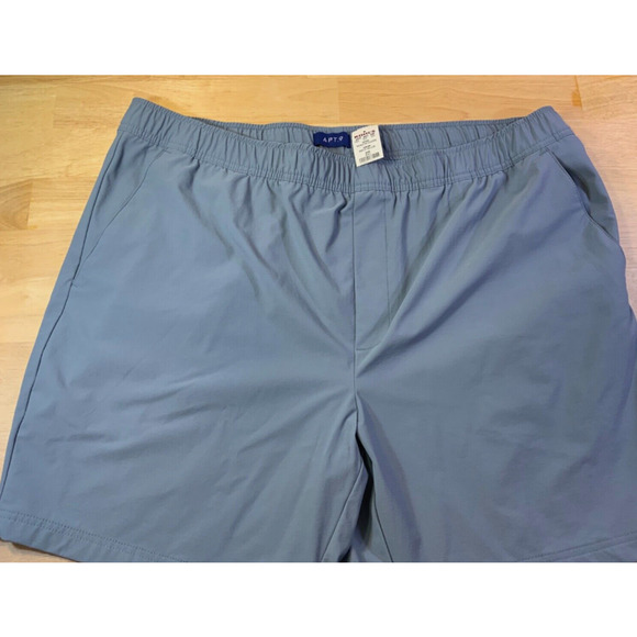 Apt. 9  Mens Premier Flex E-Waist 7-inch Shorts Chelsea Blue XXL NWT - Picture 1 of 4